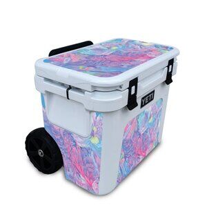 Yeti Roadie 32 Vinyl Skin Coral Reef